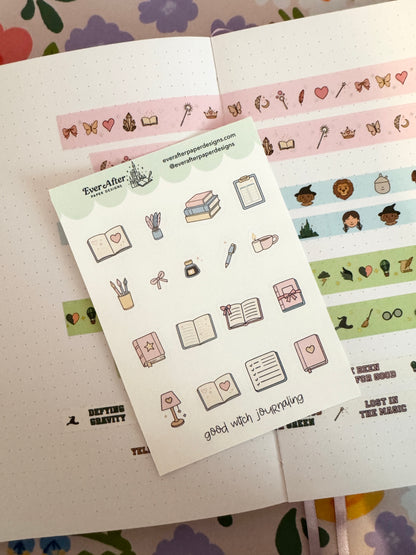 Good Witch Journaling Sticker Sheet