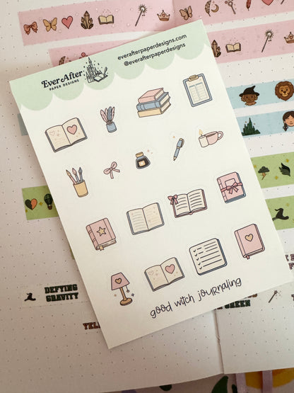 Good Witch Journaling Sticker Sheet