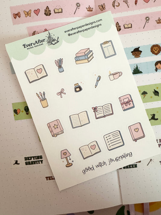 Good Witch Journaling Sticker Sheet