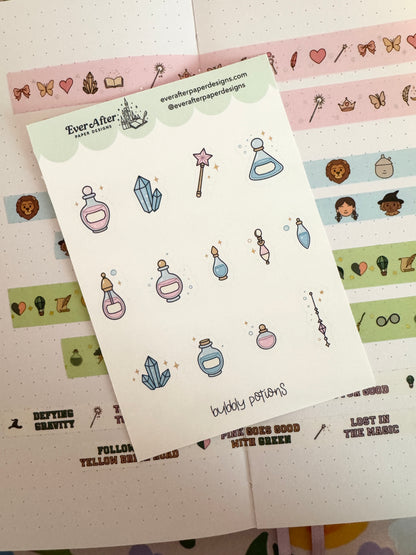 Bubbly Potions Sticker Sheet