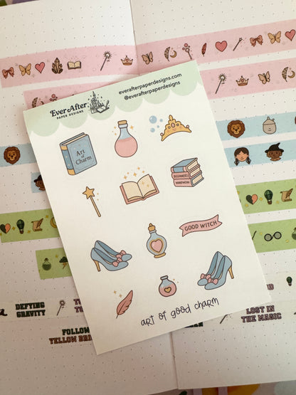 Art of Good Charm Sticker Sheet