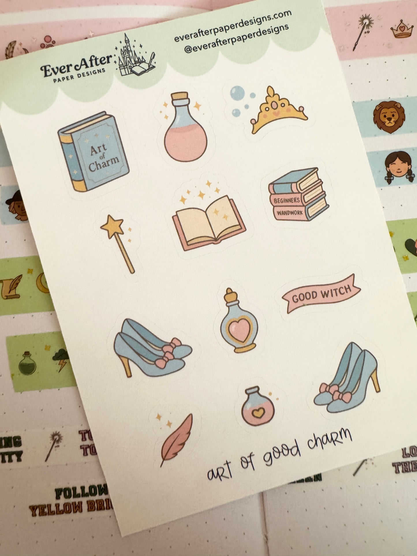 Art of Good Charm Sticker Sheet
