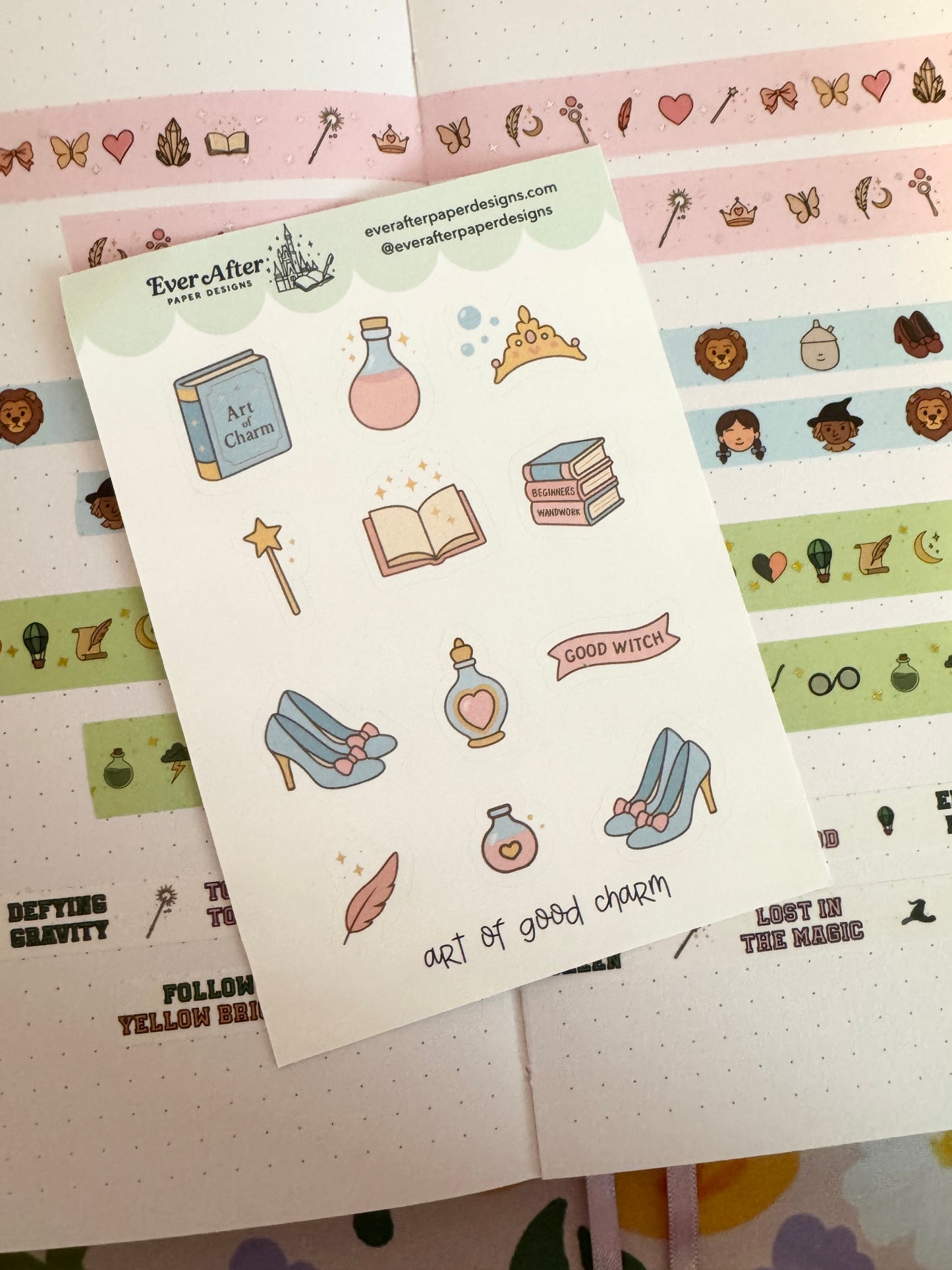 Art of Good Charm Sticker Sheet