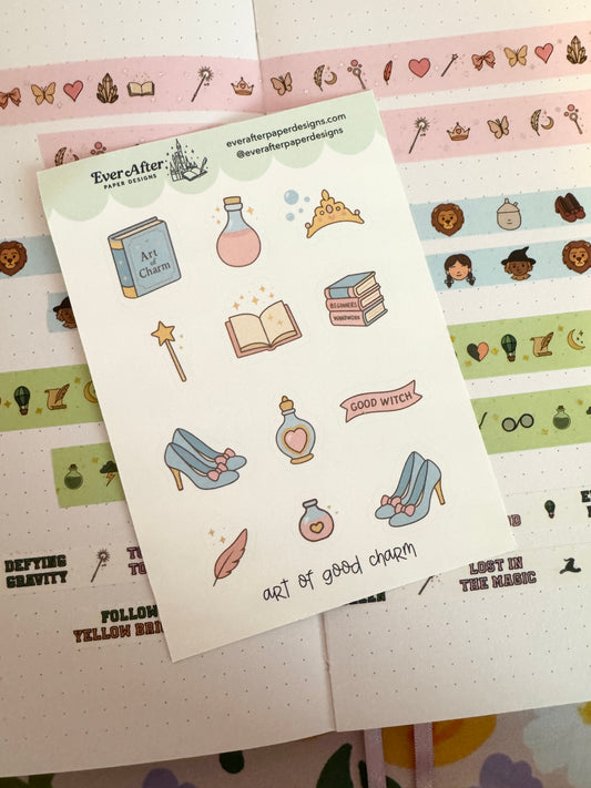 Art of Good Charm Sticker Sheet