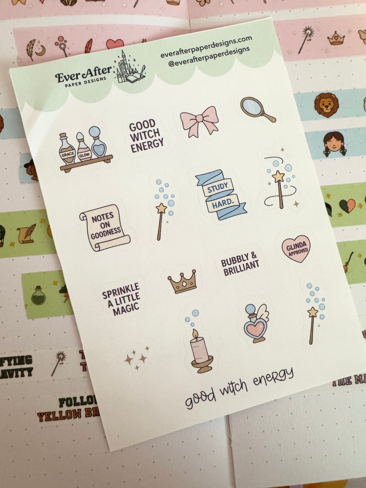 Good Witch Energy Sticker Sheet