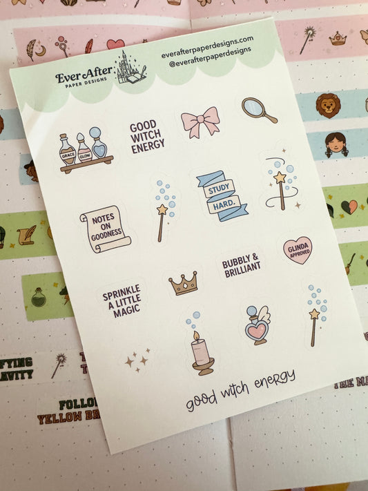 Good Witch Energy Sticker Sheet
