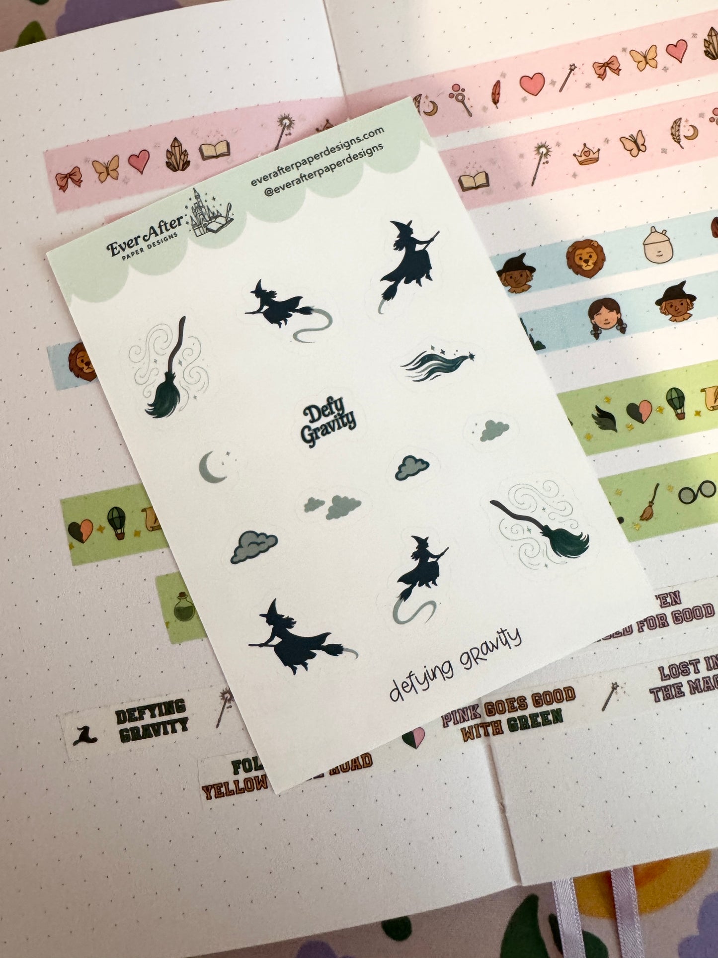 Defying Gravity Sticker Sheet