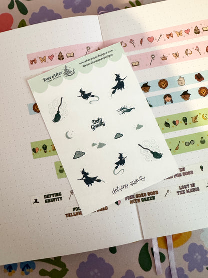 Defying Gravity Sticker Sheet