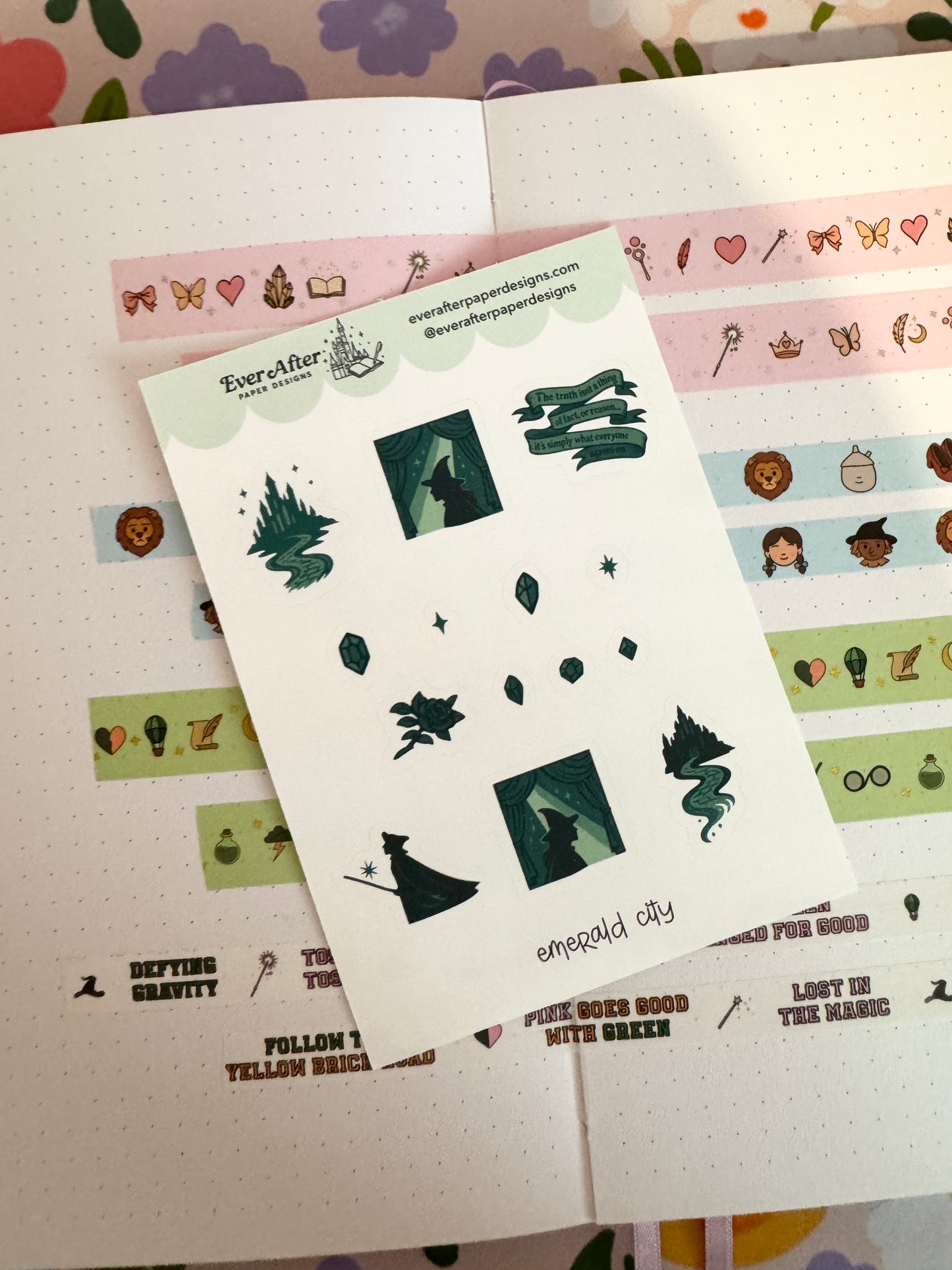 Emerald City Sticker Sheet