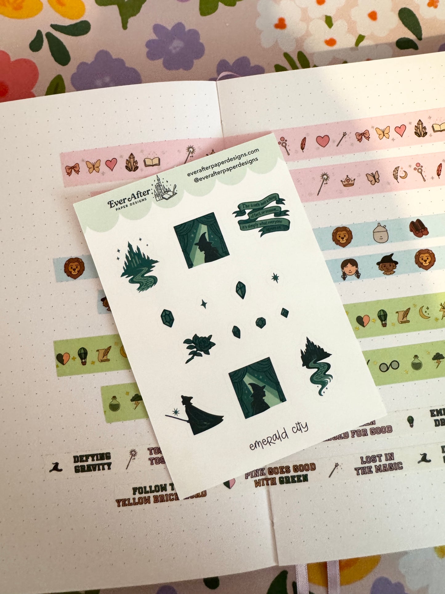 Emerald City Sticker Sheet