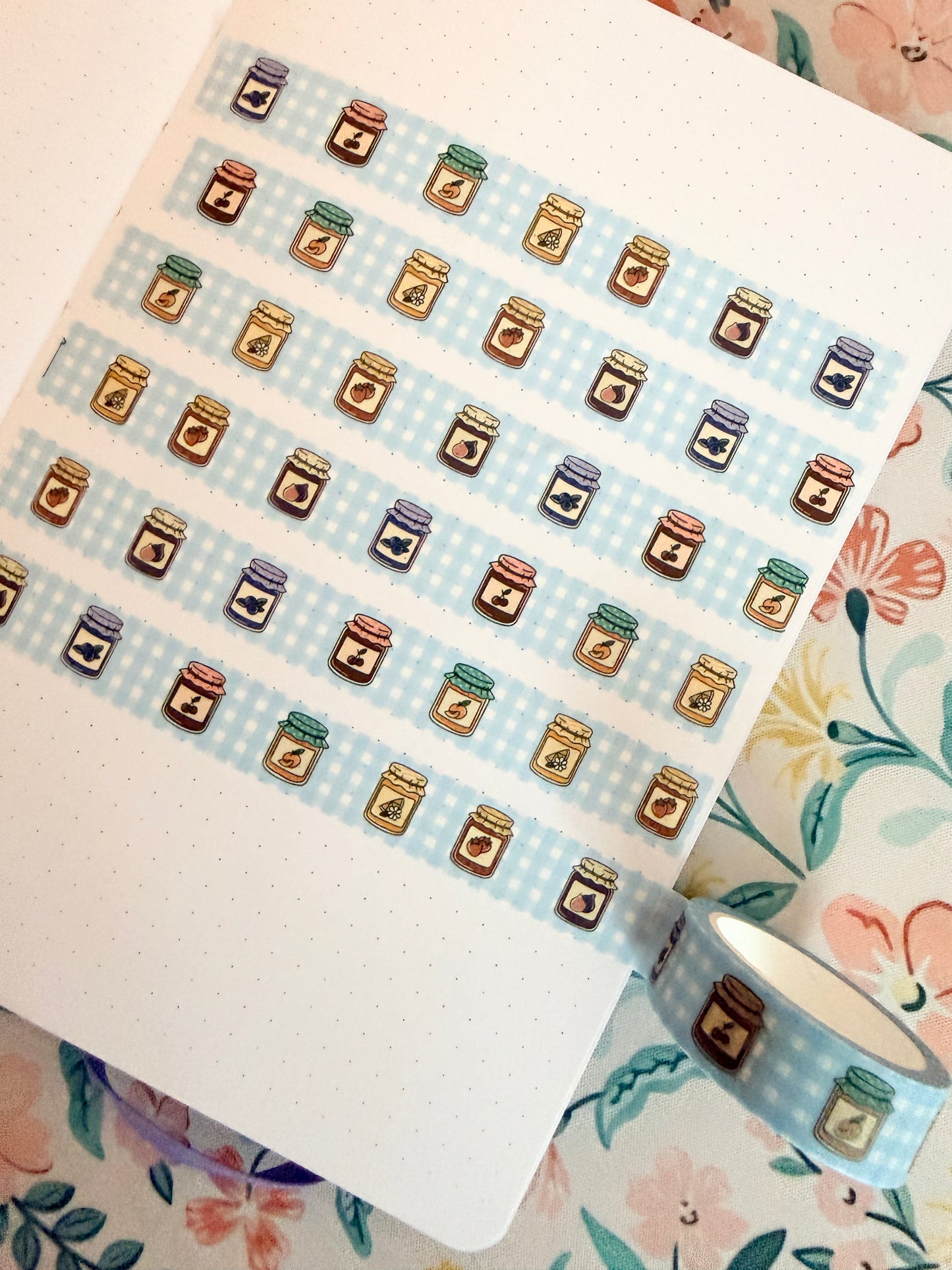 15mm Jam Jar Washi Tape