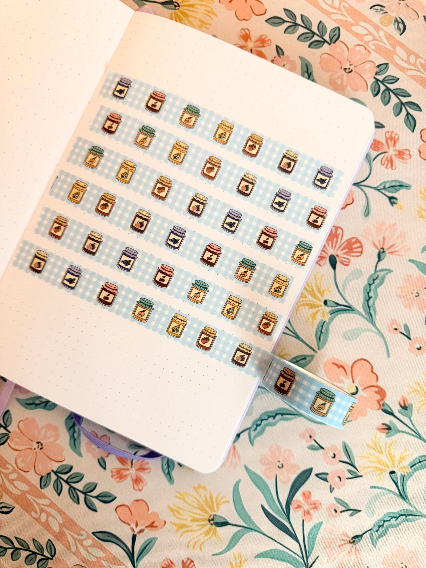 15mm Jam Jar Washi Tape