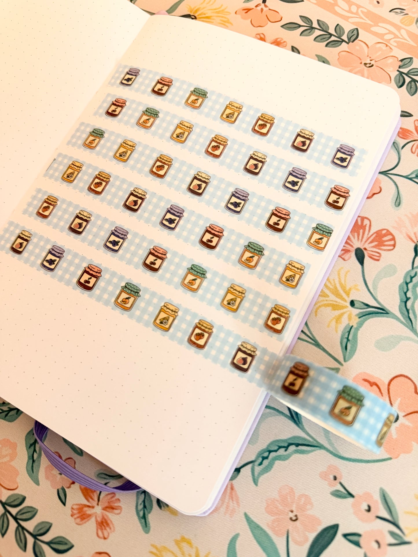 15mm Jam Jar Washi Tape