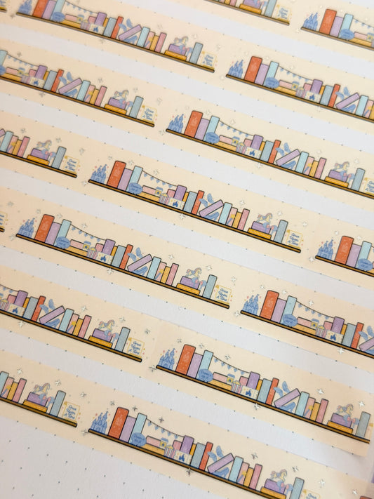 15mm Magic Between The Pages Silver Foiled Washi Tape