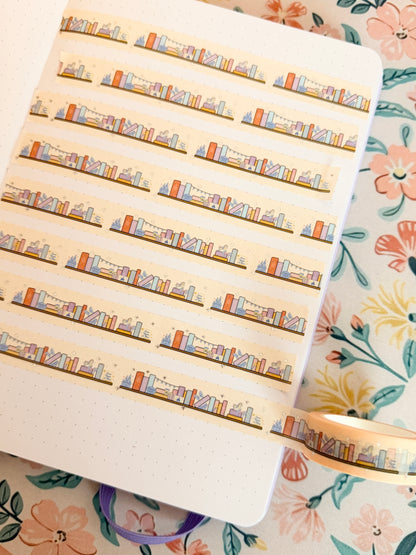 15mm Magic Between The Pages Silver Foiled Washi Tape