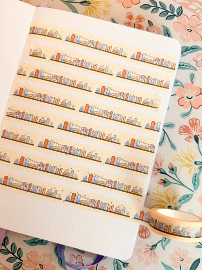 15mm Magic Between The Pages Silver Foiled Washi Tape