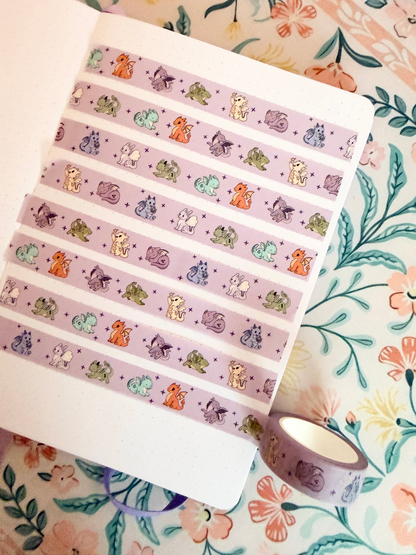 15mm Dragons Washi Tape