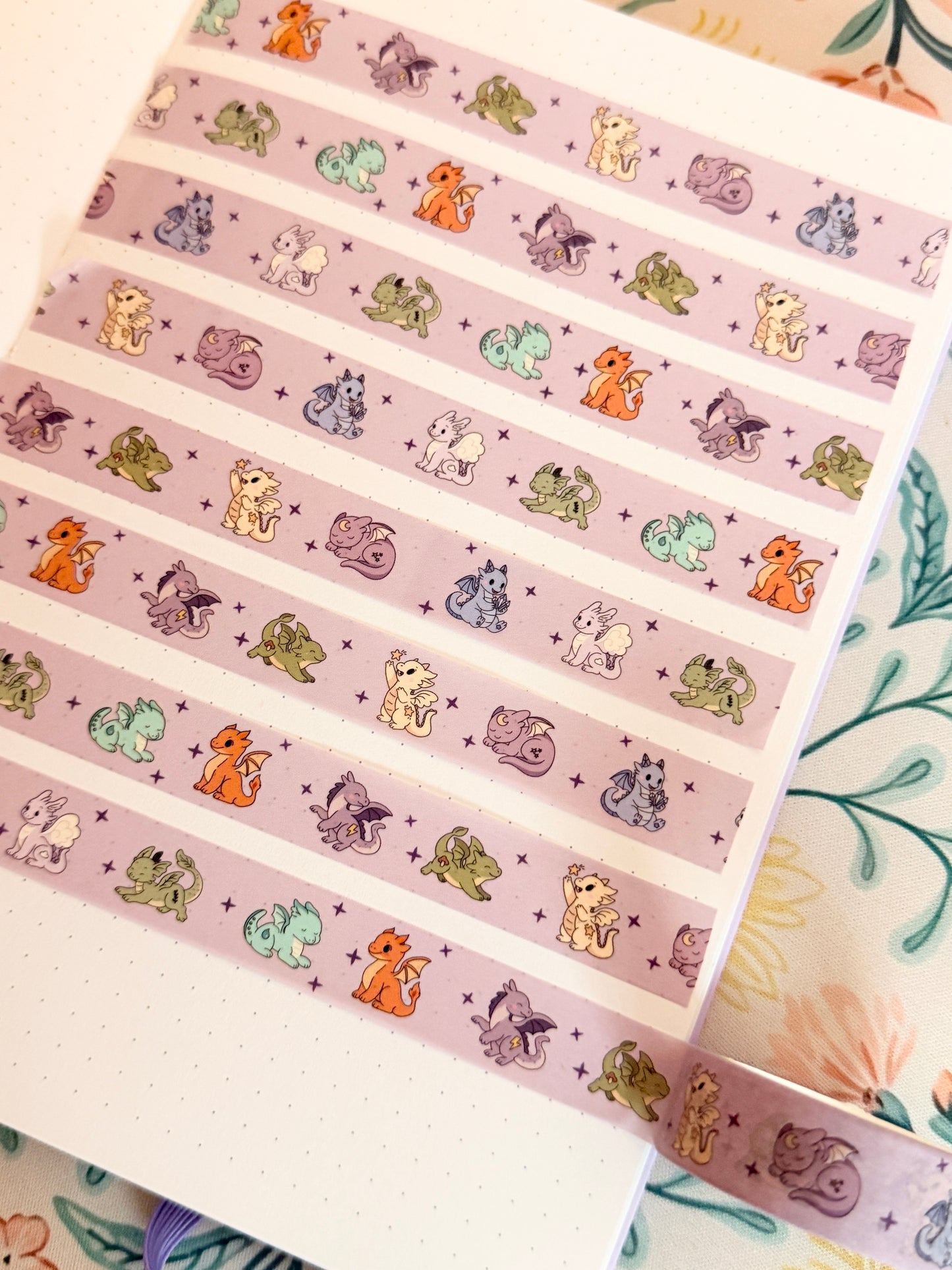 15mm Dragons Washi Tape