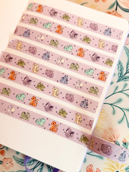 15mm Dragons Washi Tape