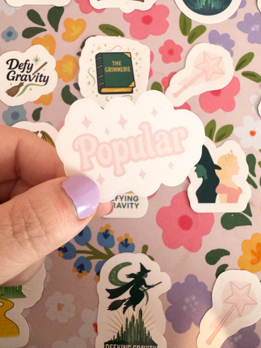 Popular Clear Sticker