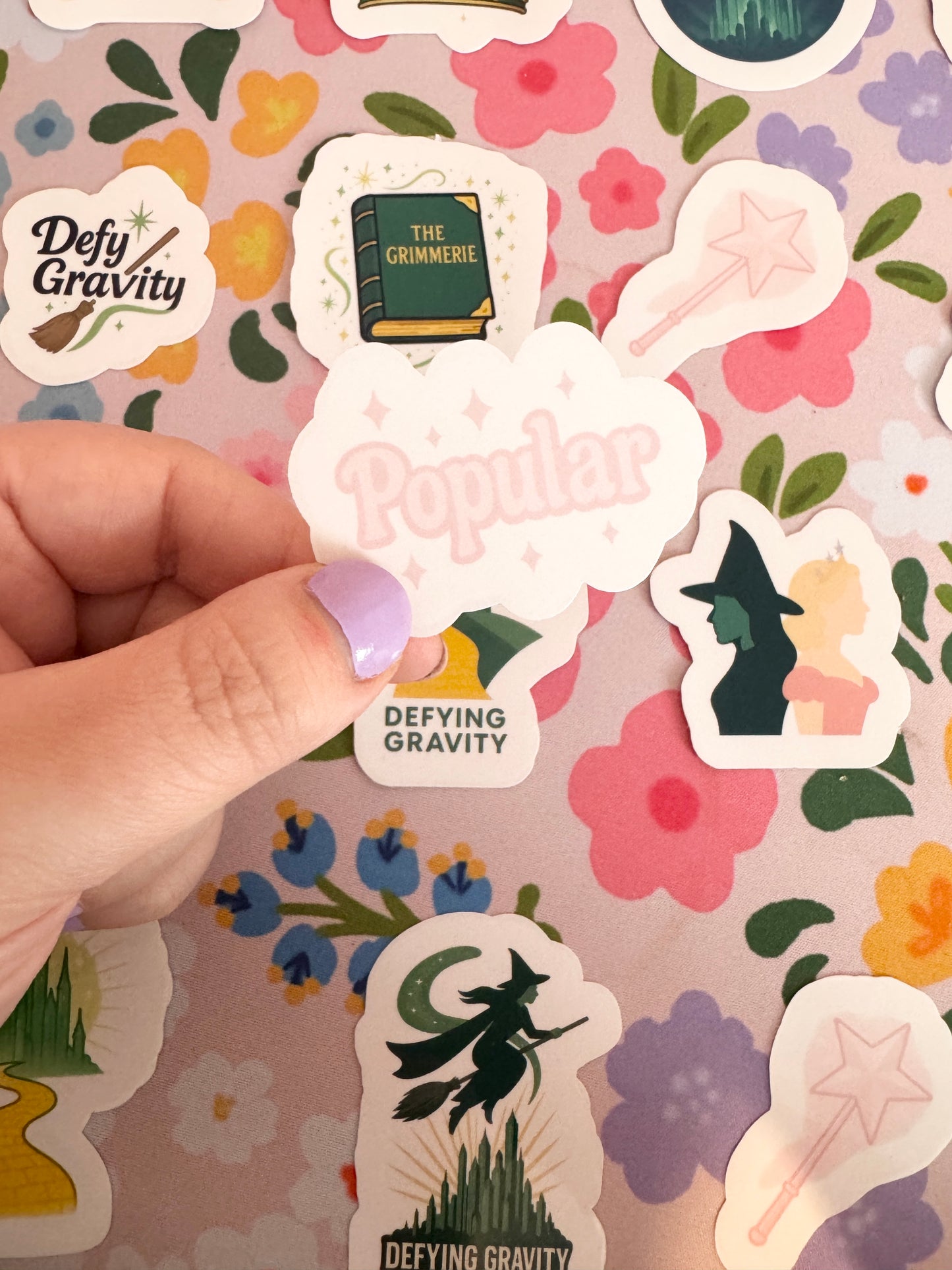 Popular Clear Sticker