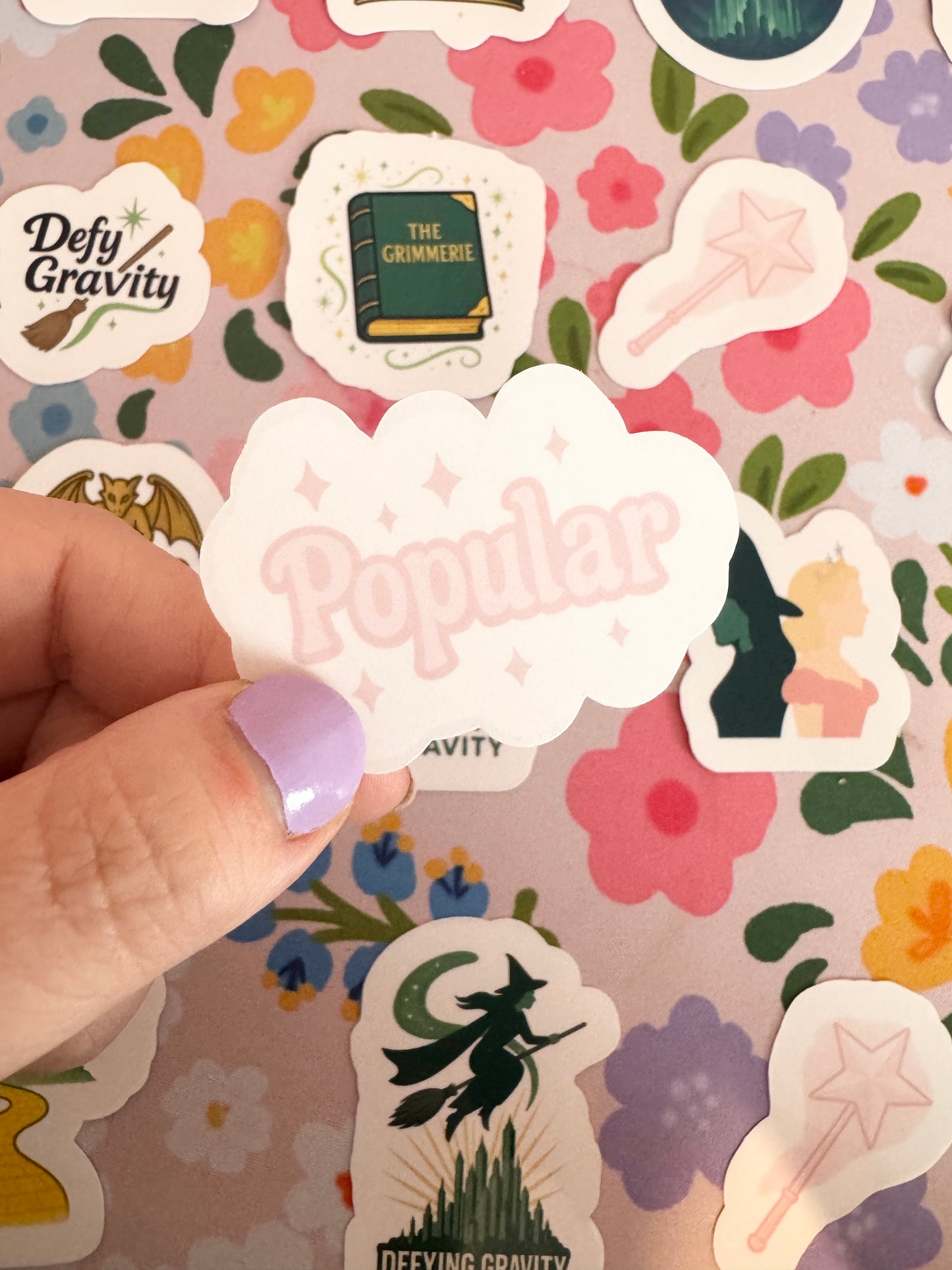 Popular Clear Sticker