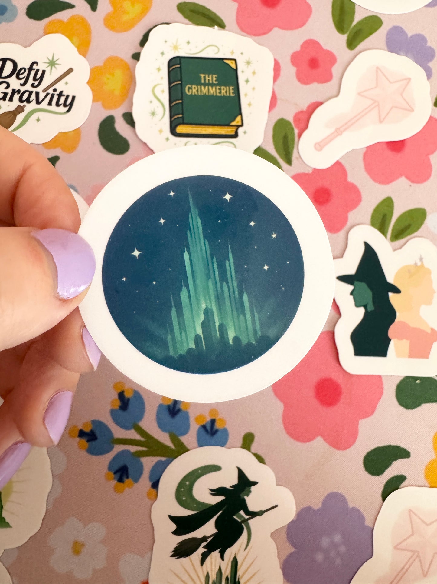 Emerald Night Clear Sticker