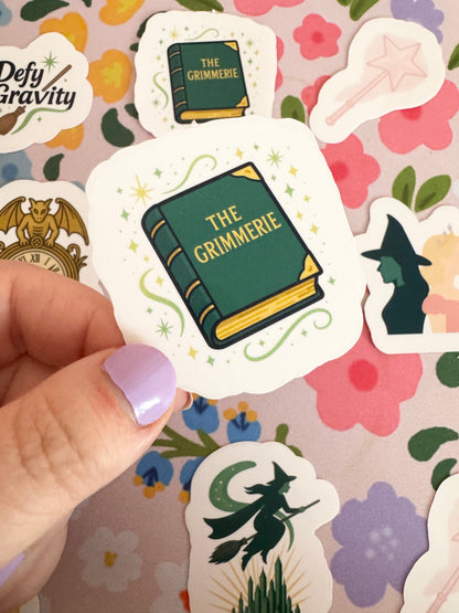 The Grimmerie Clear Sticker