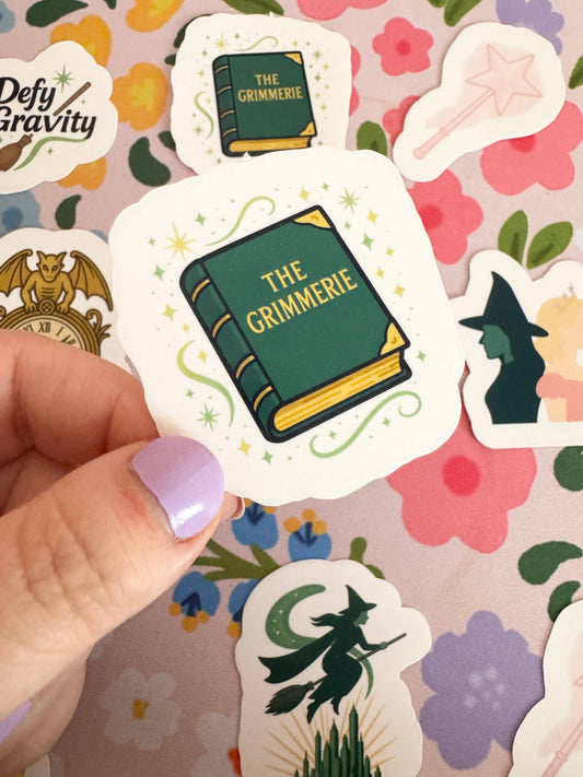 The Grimmerie Clear Sticker