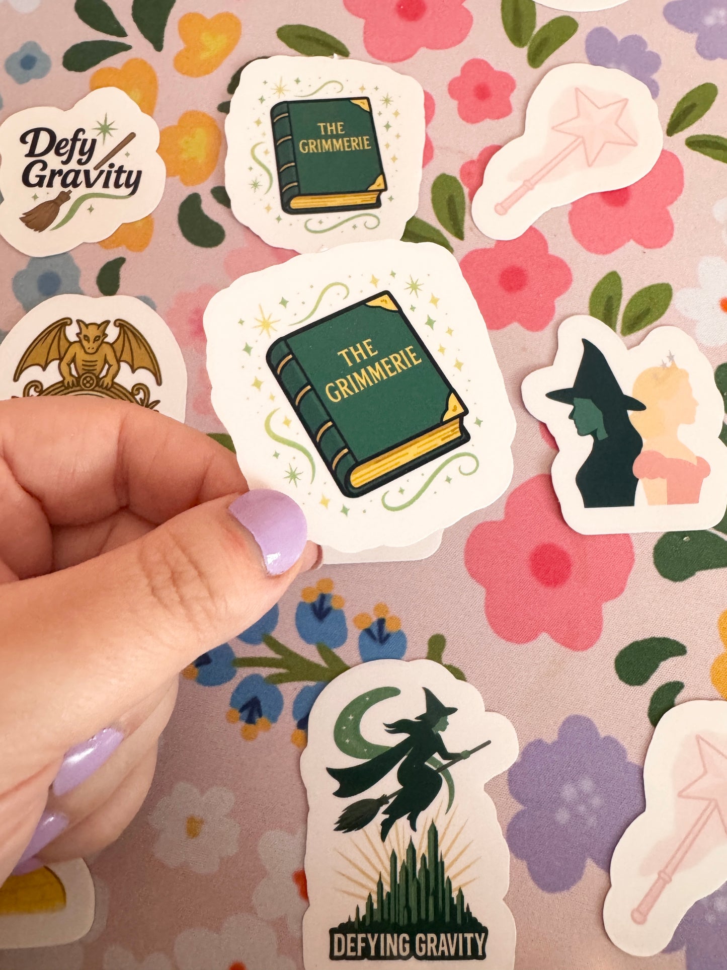 The Grimmerie Clear Sticker