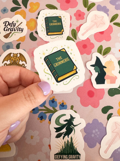 The Grimmerie Clear Sticker