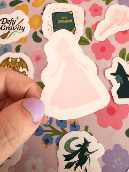Good Witch Clear Sticker