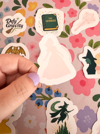 Good Witch Clear Sticker