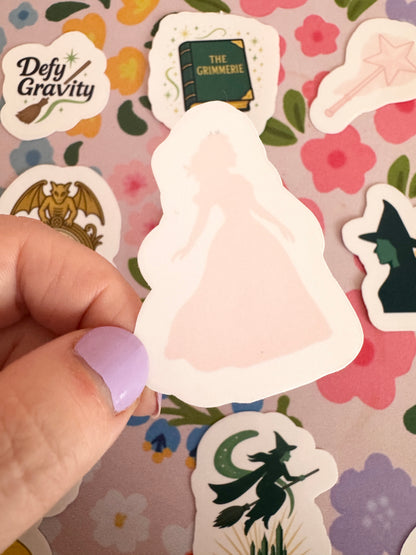 Good Witch Clear Sticker