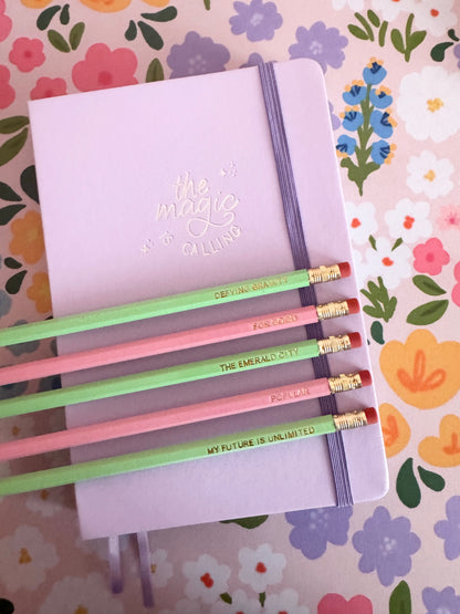 Emerald City Pencils Set of 5 - Choose Your Foil