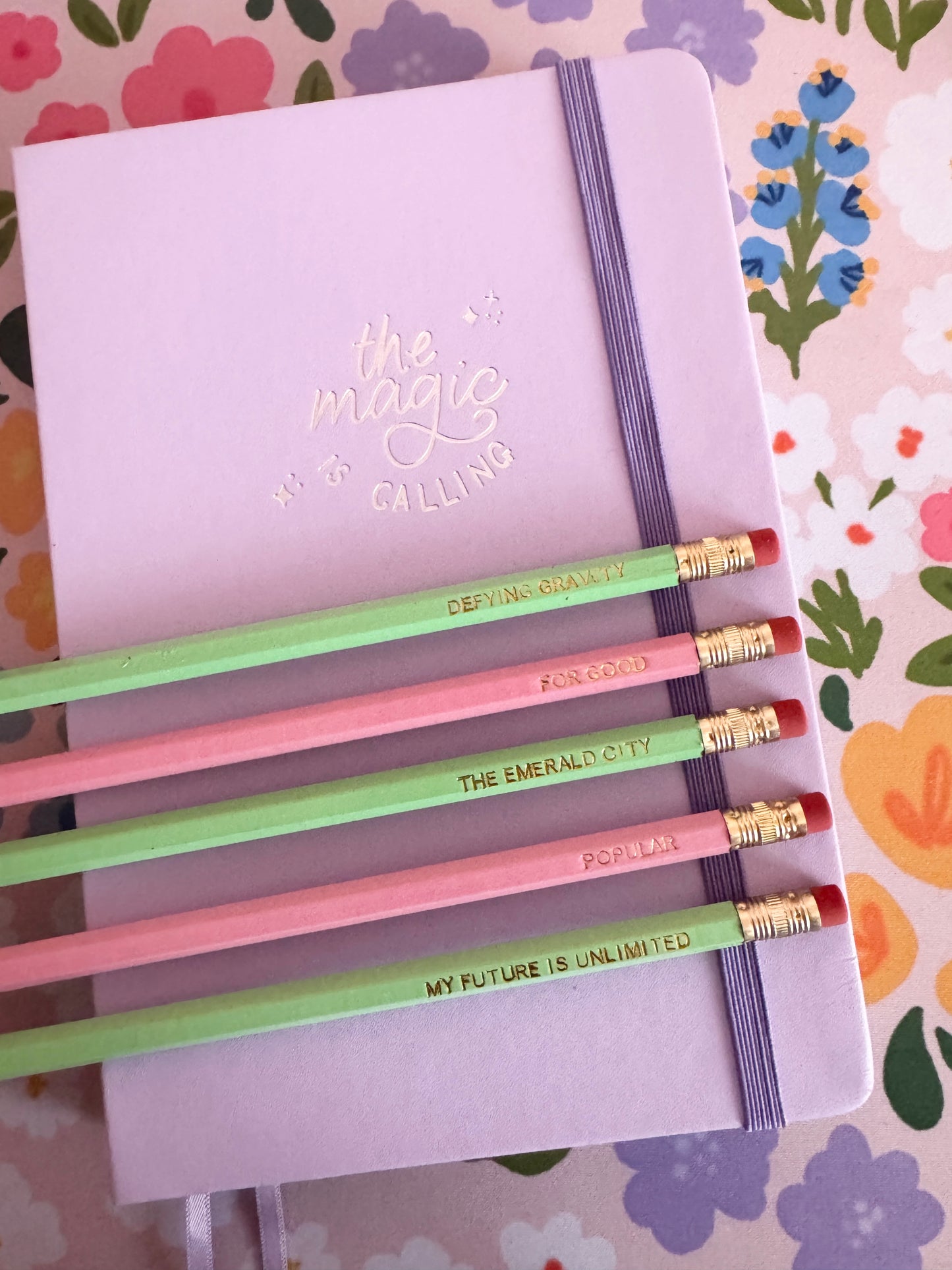 Emerald City Pencils Set of 5 - Choose Your Foil