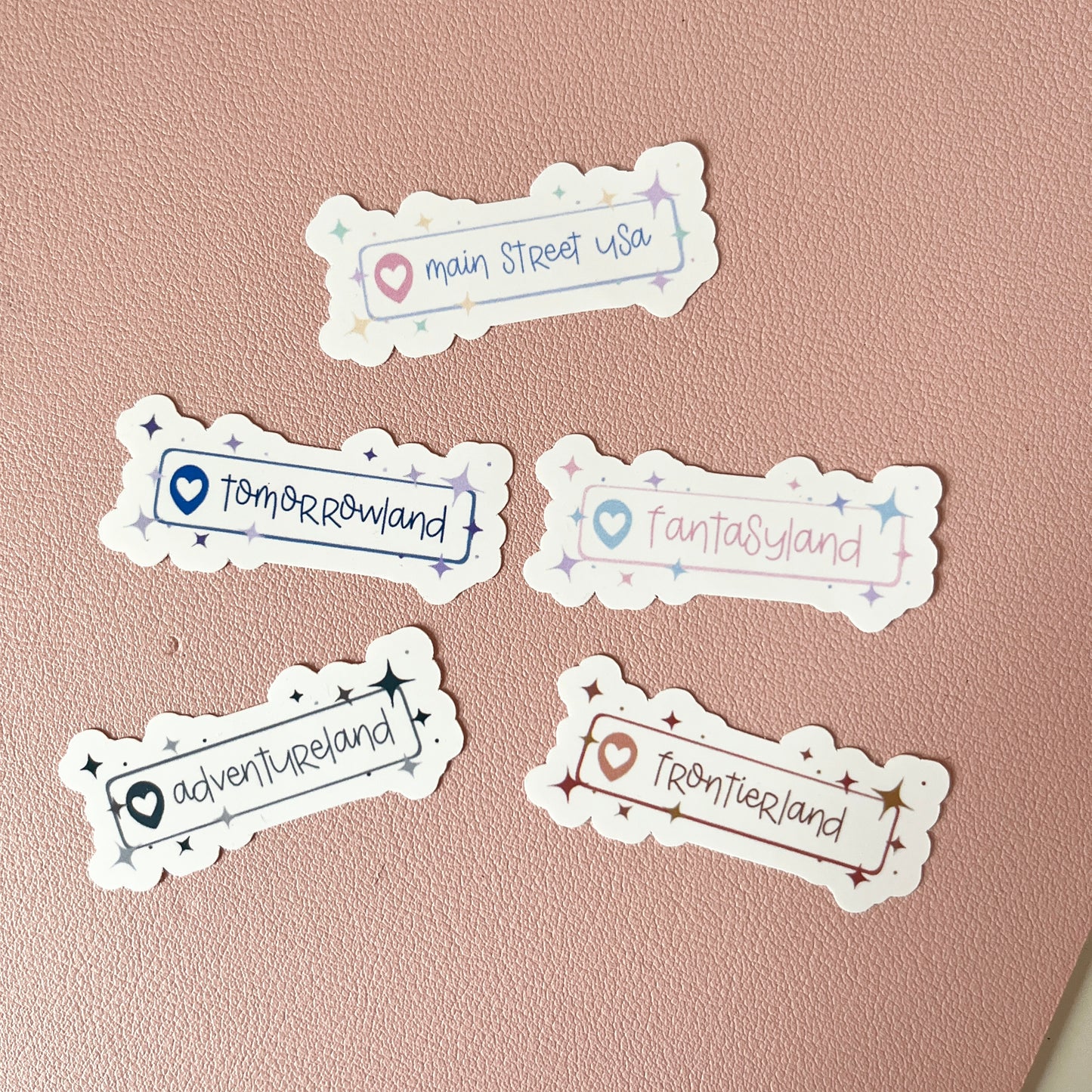 Fantasy Lands Mini Vinyl Sticker Pack