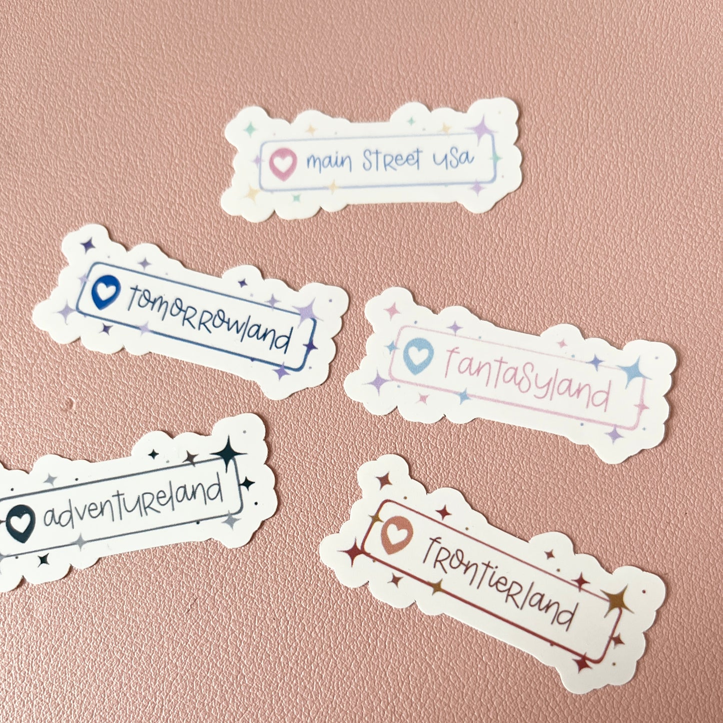 Fantasy Lands Mini Vinyl Sticker Pack