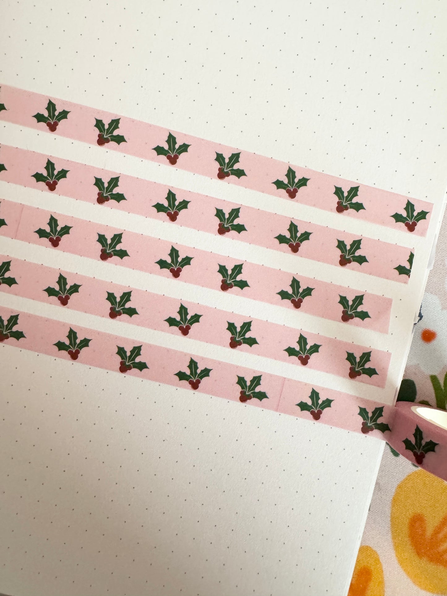 10mm Magical Holly Washi Tape
