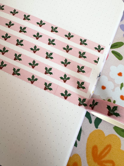 10mm Magical Holly Washi Tape