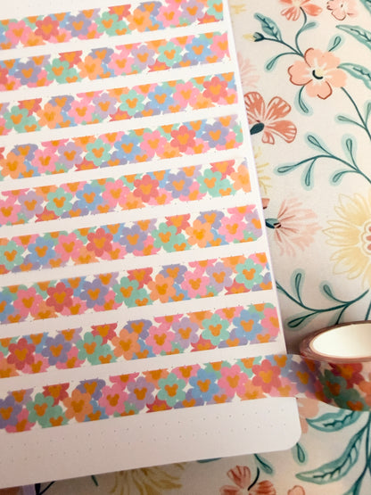 15mm Magical Daisies Washi Tape
