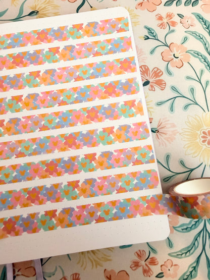 15mm Magical Daisies Washi Tape