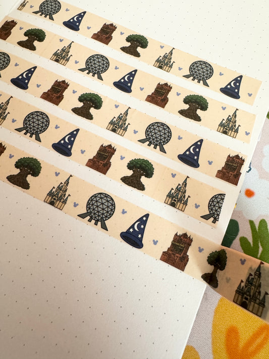 15mm OG Park Icons Washi Tape
