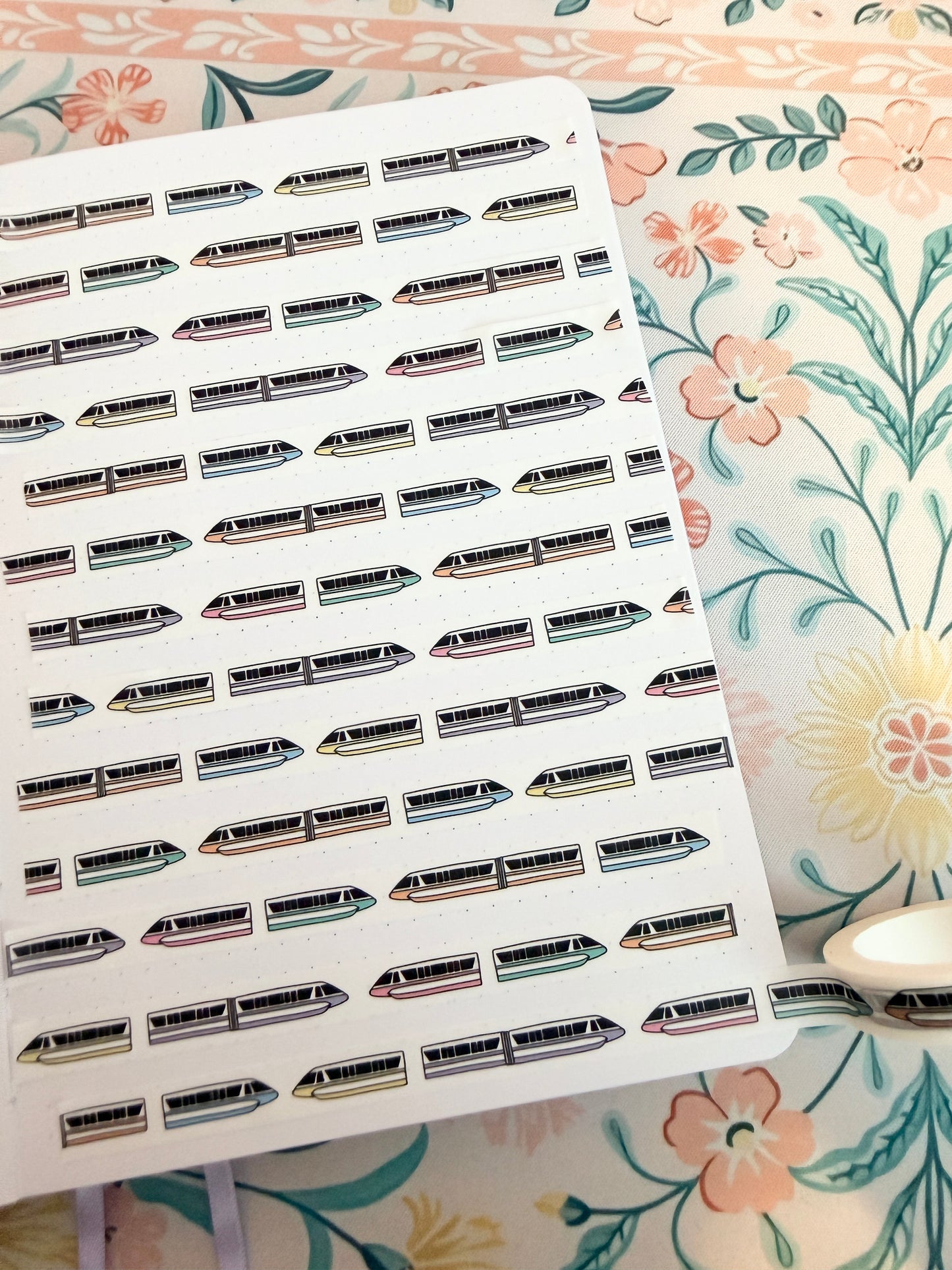 10mm Magical Monorail Washi Tape