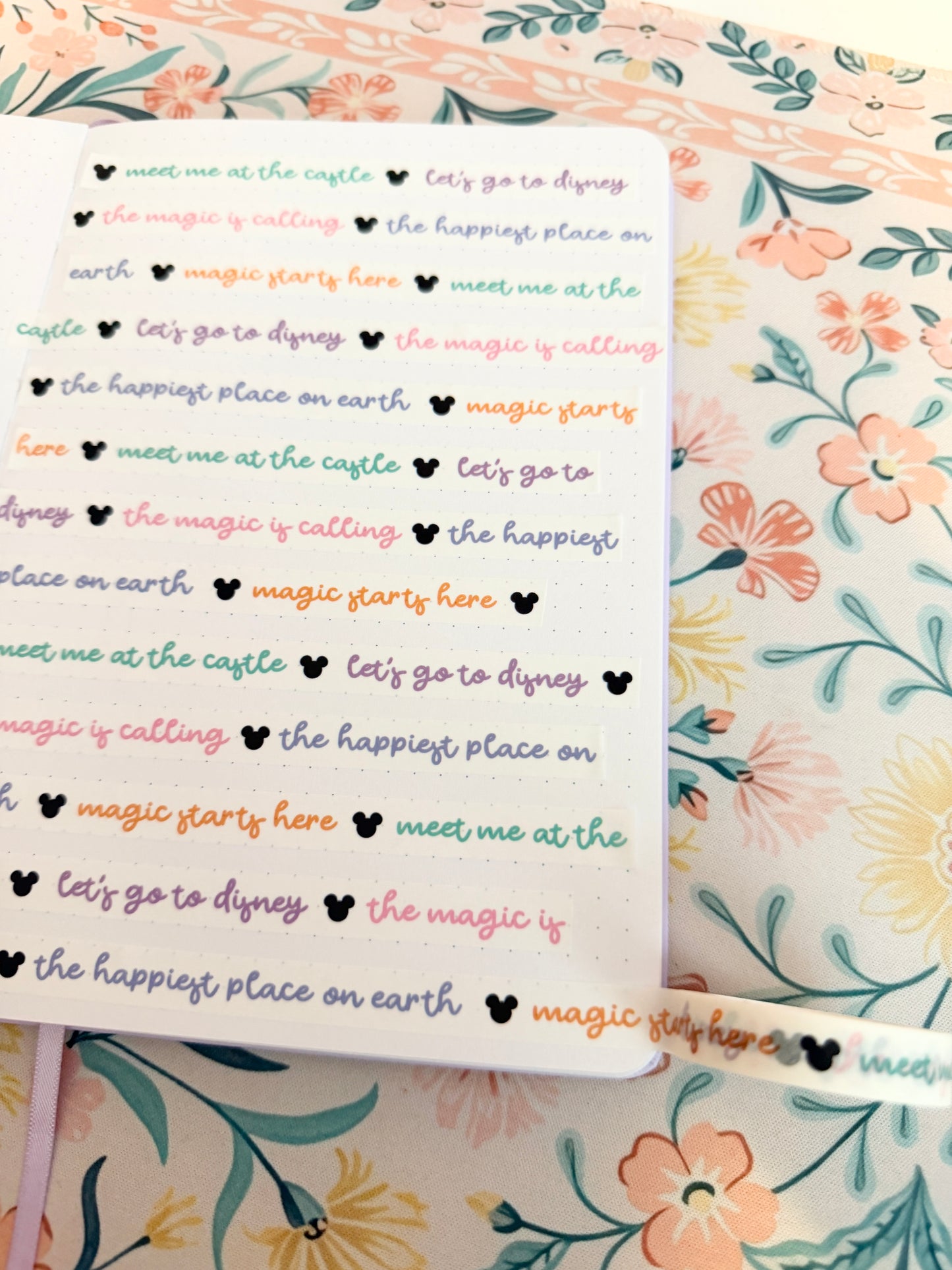 10mm Magic Is Calling Quotes Washi Tape