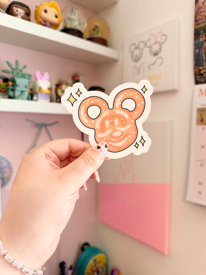 Magical Pretzel Vinyl Sticker