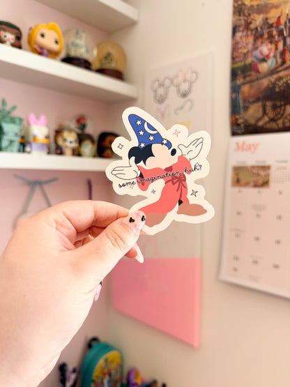 Some Imagination Magical Sorcerer Vinyl Sticker