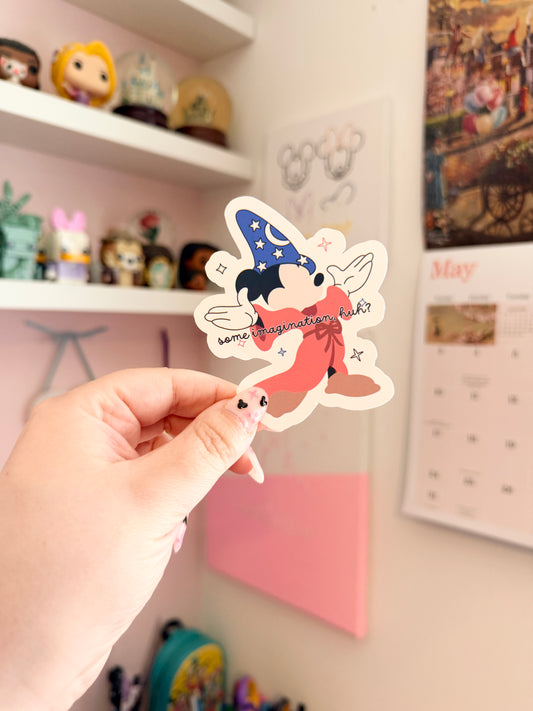 Some Imagination Magical Sorcerer Vinyl Sticker