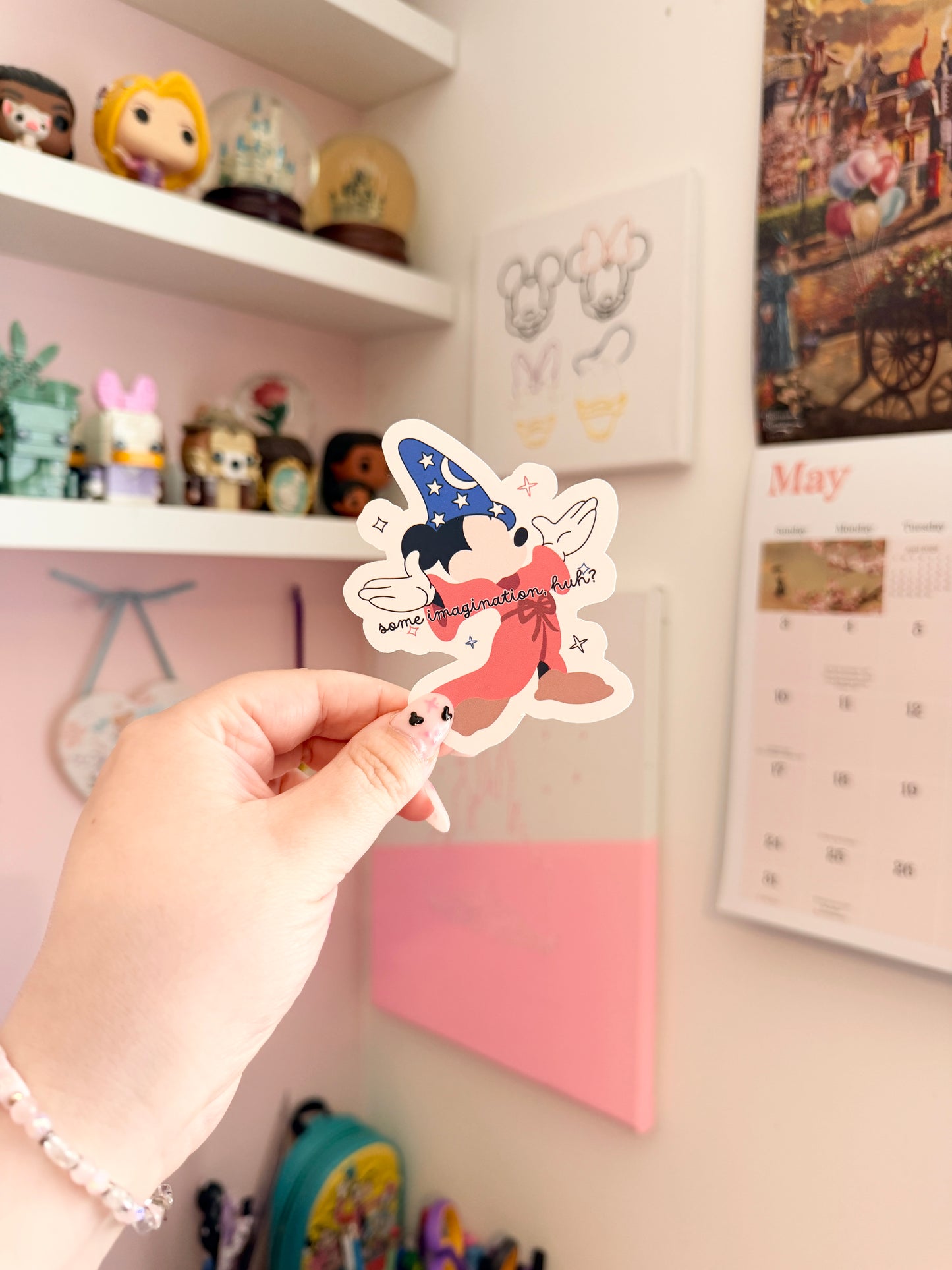 Some Imagination Magical Sorcerer Vinyl Sticker