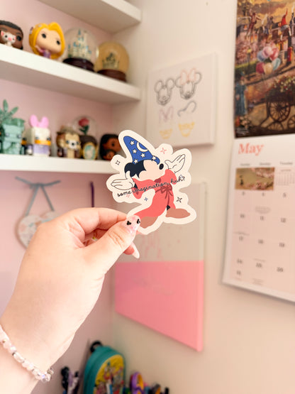 Some Imagination Magical Sorcerer Vinyl Sticker
